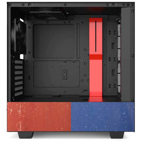 Philippines Flag Distressed NZXT H510 Compact ATX Mid-Tower Case Skin